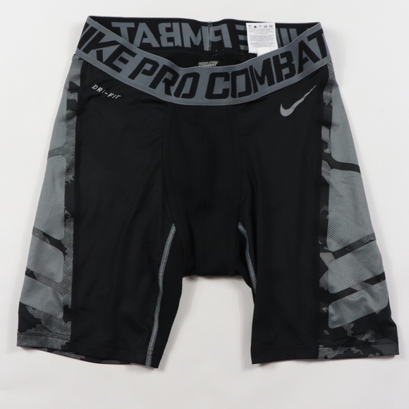 nike camo compression shorts